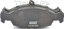 Тормозные колодки BSG передние для Opel Corsa B 1993-2000. Артикул BSG 65-200-009