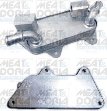 Радиатор масляный (маслоохладитель) для двигателя Meat & Doria. Артикул 95089