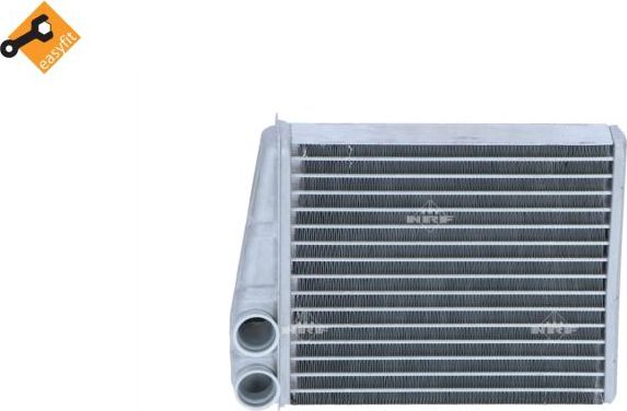 Радиатор отопителя (печки) NRF (алюминий) для MINI Paceman R61 2012-2016. Артикул 54276