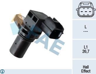 Датчик положения коленвала FAE для Smart Fortwo II (W451) 2007-2015. Артикул 79457