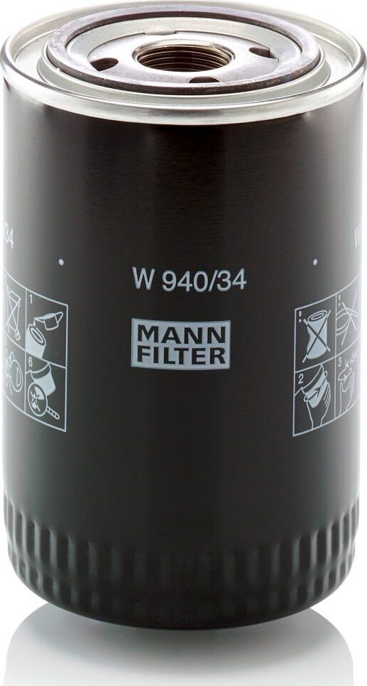 Масляный фильтр Mann-Filter. Артикул W 940/34