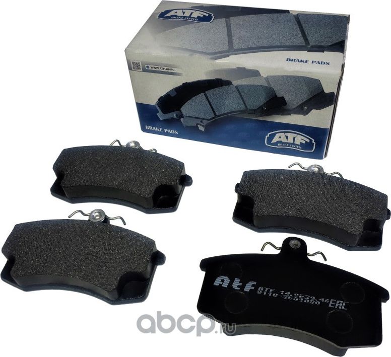 Колодки тормозные передние ВАЗ 211012 Приора Калина Гранта (ATF). Артикул 142E3946