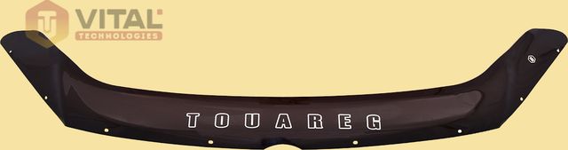 Дефлектор Vip-Tuning для капота Volkswagen Touareg II 2010-2018. Артикул VW62