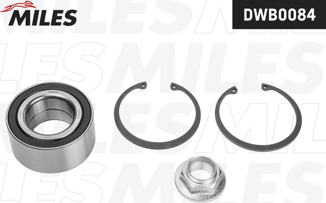 Ступичный подшипник (комплект) Miles передний для Ford Cougar 1998-2001. Артикул DWB0084