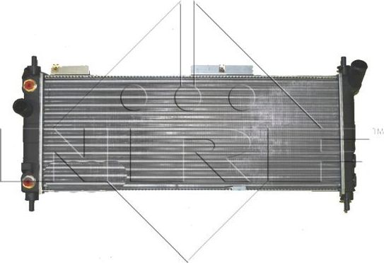 Радиатор охлаждения двигателя NRF (алюминий). Артикул 53631