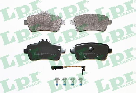Тормозные колодки LPR. Артикул 05P1817A