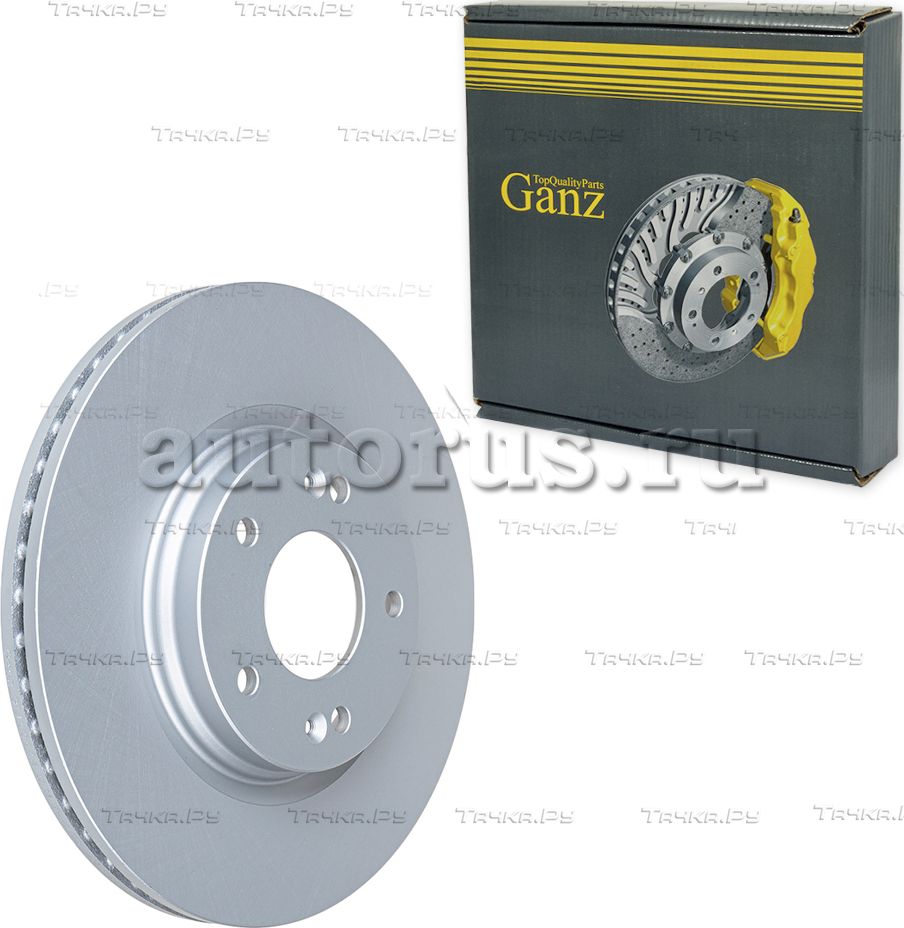 Диск тормозной передний HYUNDAI Sonata DN8 (Ganz). Артикул GIJ10144
