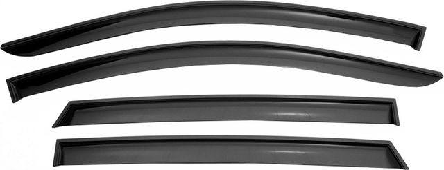 Дефлекторы "Vinguru" для окон Hyundai Solaris седан 2010-2017. Артикул AFV24011