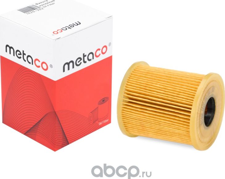 Фильтр масляный FORD / PEUGEOT/ CITROEN / MINI Metaco 1020-302 Metaco. Артикул 1020-302