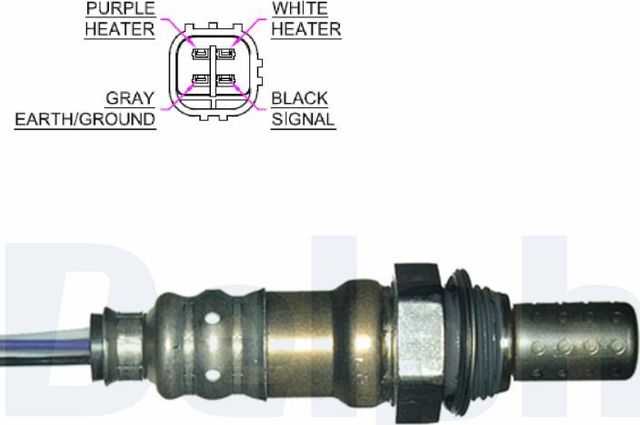 Лямбда-зонд (кислородный датчик) Delphi для Lexus GS II 1997-2004. Артикул ES20156-12B1