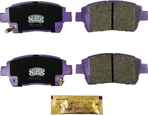 Тормозные колодки NiBK передние для BYD F3 II 2007-2025. Артикул PN1472