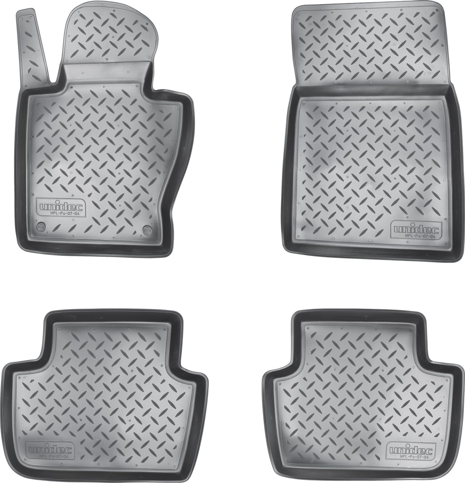 Коврики Норпласт для салона BMW X3 E83 2006-2010. Артикул NPL-Po-07-04