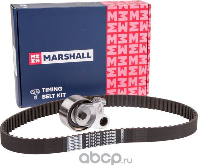 Комплект ГРМ Toyota Fortuner 09-, Hiace 06-, Hilux VI 01-, Land Cruiser 90 00-, (Marshall) Marshall. Артикул M6330011