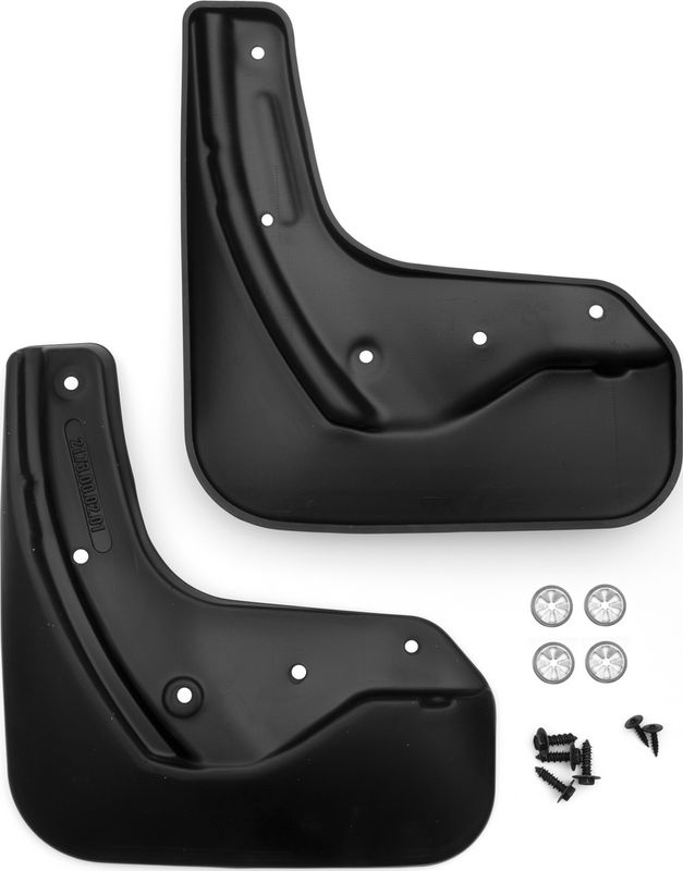 Брызговики Frosch (в коробке) задняя пара для Volkswagen Passat B8 седан 2015-2026 в пакете. Артикул NLF.02173.E10