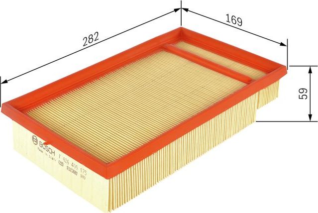 Воздушный фильтр Bosch. Артикул F 026 400 175