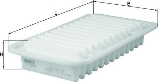 Воздушный фильтр Mahle. Артикул LX 1984