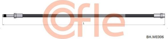 Тормозной шланг Cofle. Артикул 92.BH.ME006
