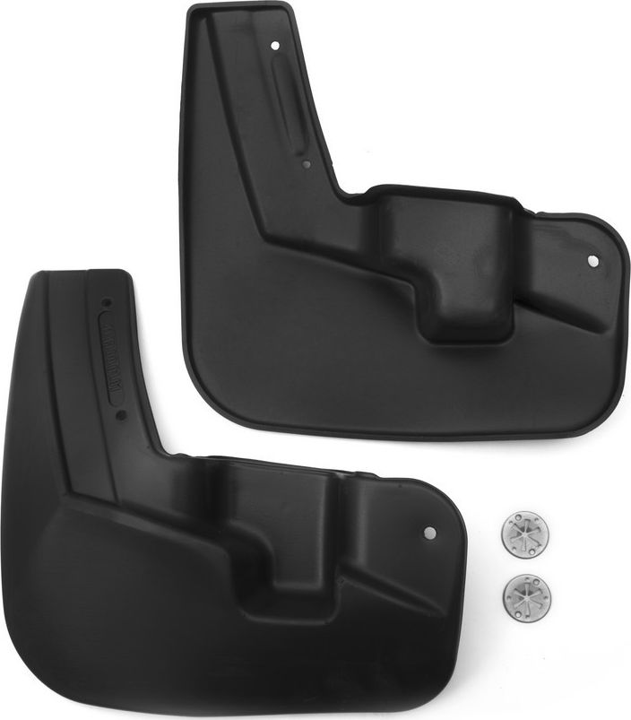 Брызговики Frosch (в пакете) передняя пара для Renault Kaptur 2016-2026. Артикул NLF.41.43.F13