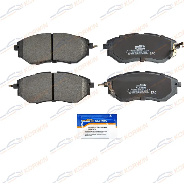 Колодки тормозные перед. Subaru Forester (SJ) 12-/Outback (BP/BR/BS)/Legacy 03 (Korwin). Артикул KWBP0425
