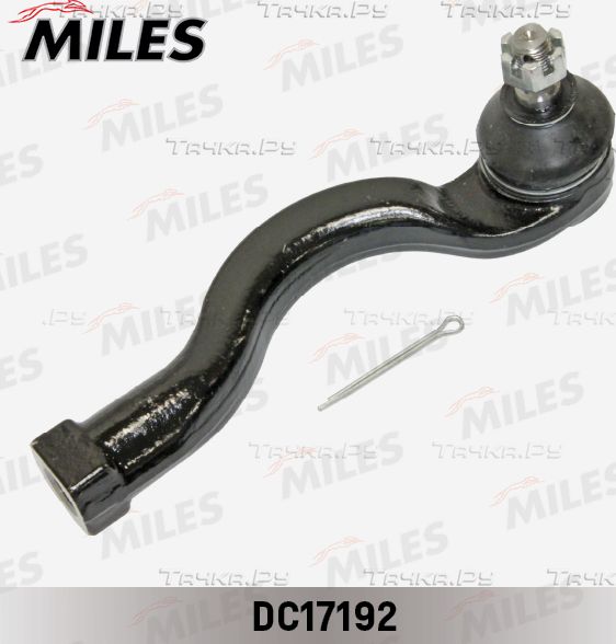 Наконечник рулевой тяги Miles левый для Mitsubishi Pajero III 2000-2007. Артикул DC17192