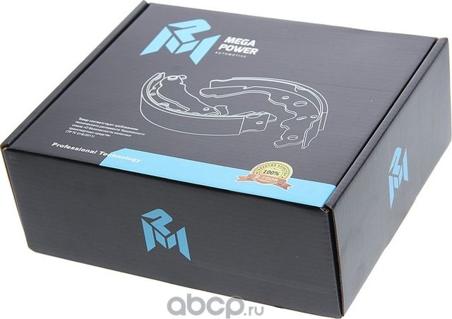 Колодки тормозные DAEWOO Nexia,Espero,Lanos,Nubira (88-) задние барабанные (4шт. (Megapower) Megapower. Артикул 35033054