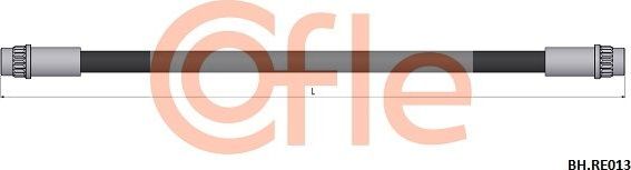 Тормозной шланг Cofle. Артикул 92.BH.RE013