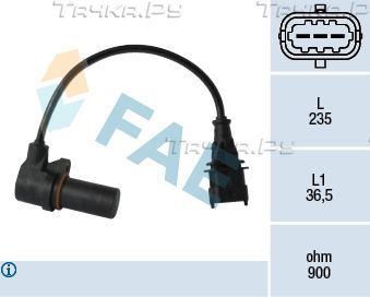 Датчик положения коленвала FAE. Артикул 79068