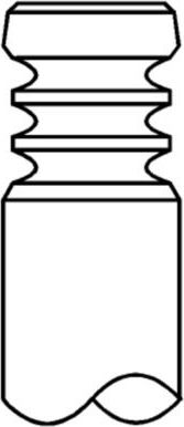 Выпускной клапан Mahle. Артикул 039 VA 31951 000