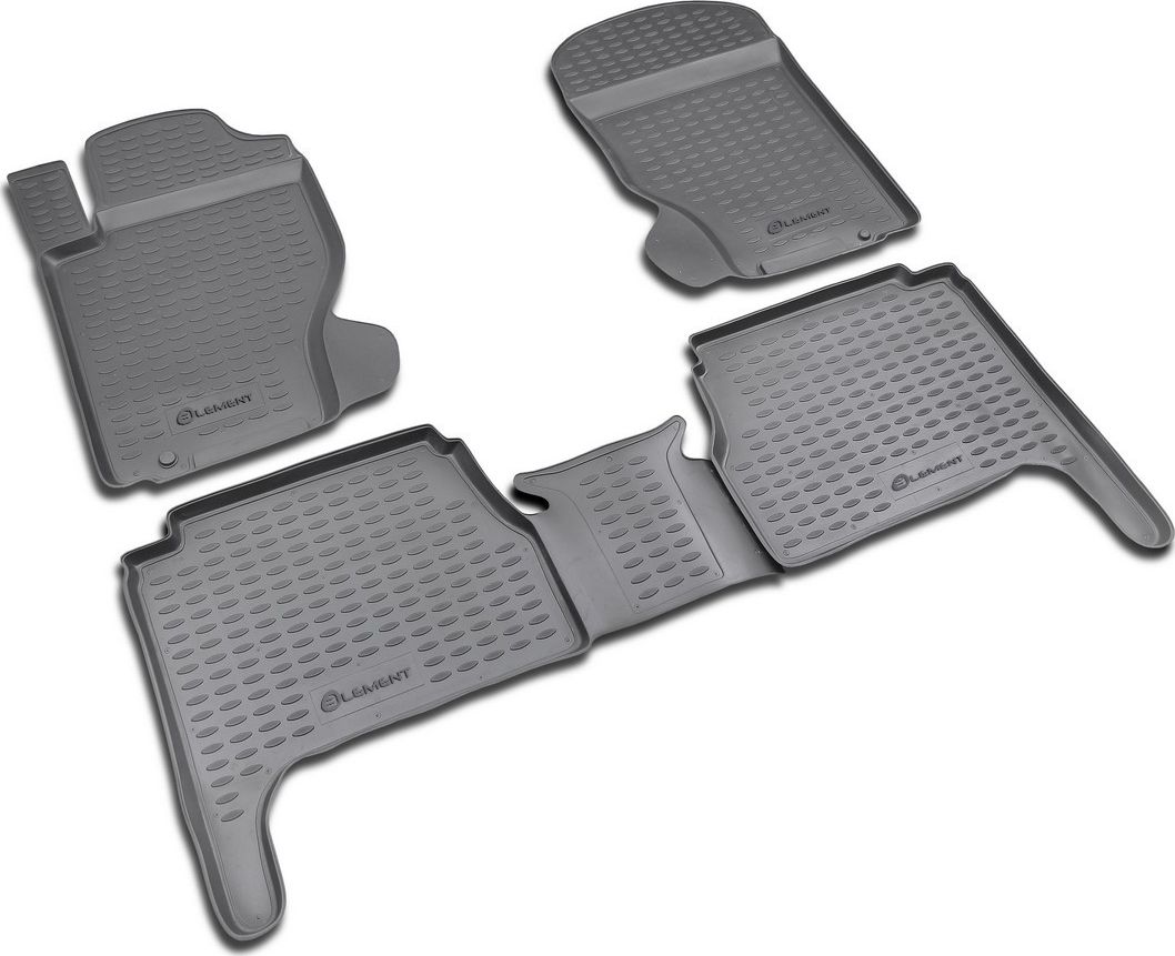 Коврики Element для салона Kia Sorento I 2003-2008 СЕРЫЕ. Артикул NLC.25.19.211