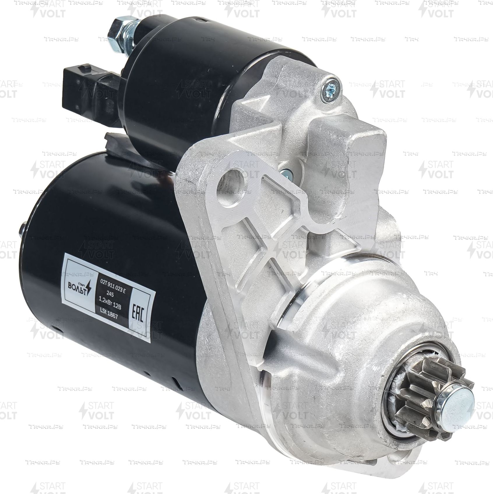 Стартер StartVOLT для Volkswagen Polo IV 2001-2012. Артикул LSt 1867