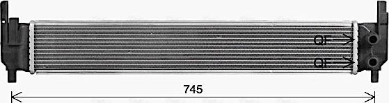 Радиатор низкотемпературный AVA для Volkswagen Golf Sportsvan I 2014-2026. Артикул VN2420