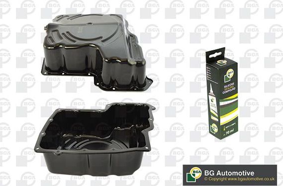 Масляный поддон картера двигателя BGA для Ford Ranger III 2011-2015. Артикул SP2319