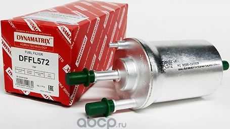 фильтр топливный (Dynamatrix-Korea). Артикул DFFL572