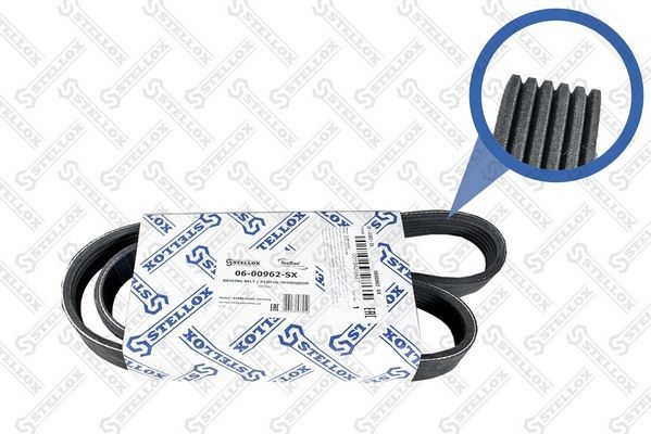 Приводной ремень поликлиновой Stellox. Артикул 06-00962-SX