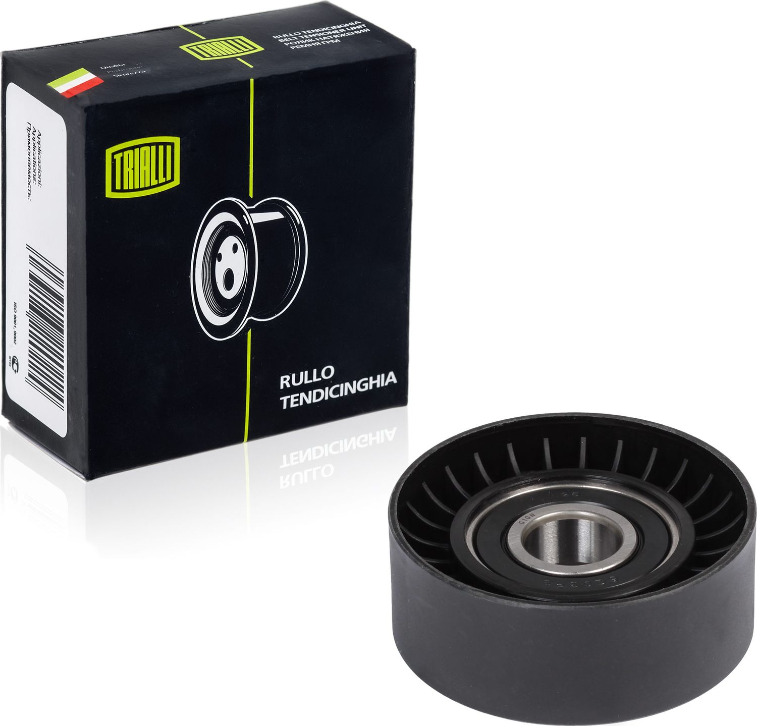 Направляющий (ведущий) ролик приводного поликлинового ремня Trialli. Артикул CM 2008
