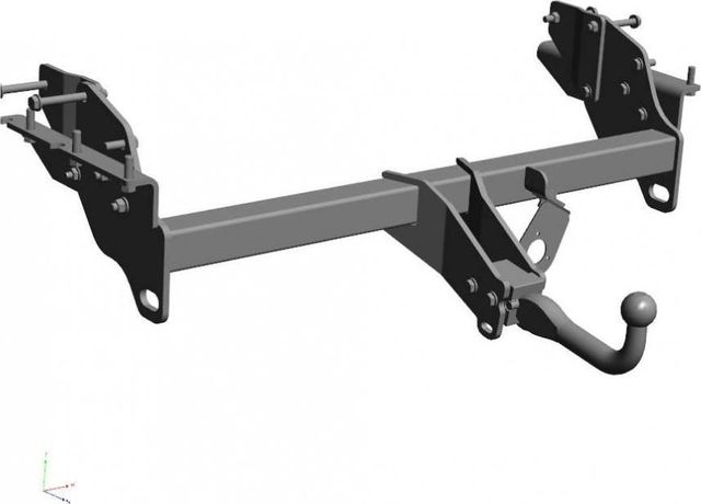 Фаркоп Baltex для Mitsubishi Pajero IV 3/5-дв. 2008-2026. Быстросъемный крюк. Артикул 14206132