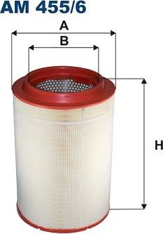 Воздушный фильтр Filtron. Артикул AM 455/6