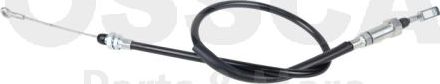 Трос ручника (тросик ручного тормоза) OSSCA передний для Citroen Jumper I 1994-2006. Артикул 50146