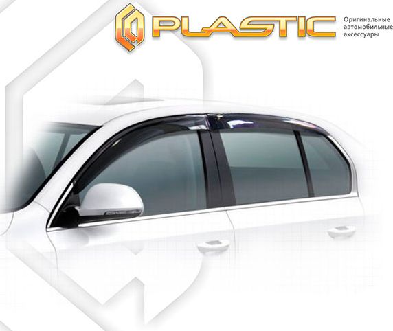 Дефлекторы СА Пластик для окон (Classic полупрозрачный) Skoda Superb  2013–2015. Артикул 2010030309972