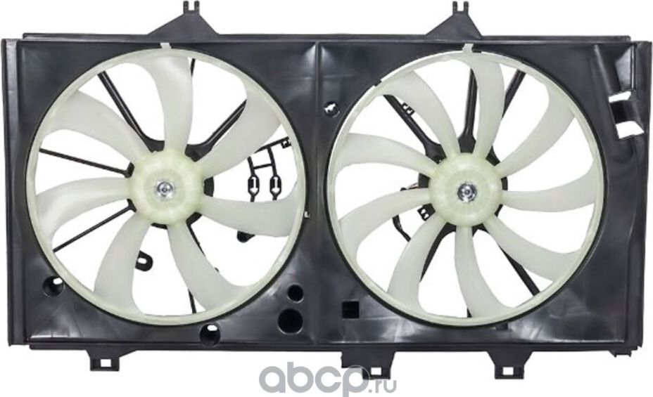 Диффузор вентилятора охлаждения радиатора в сборе (Sailing). Артикул TYL02702727