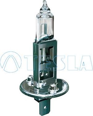 ЛАМПА ГАЛОГЕНОВАЯ TESLA Н1 Р 14,5 S 55 W  12V Tesla. Артикул B10101