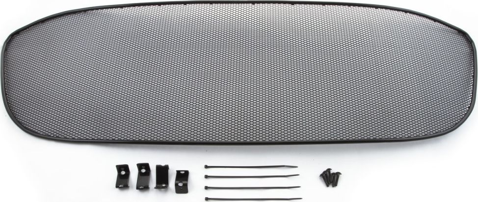 Сетка Arbori на решётку бампера, черная 10мм для Lada Kalina 2014-2026. Артикул 01-550413-101