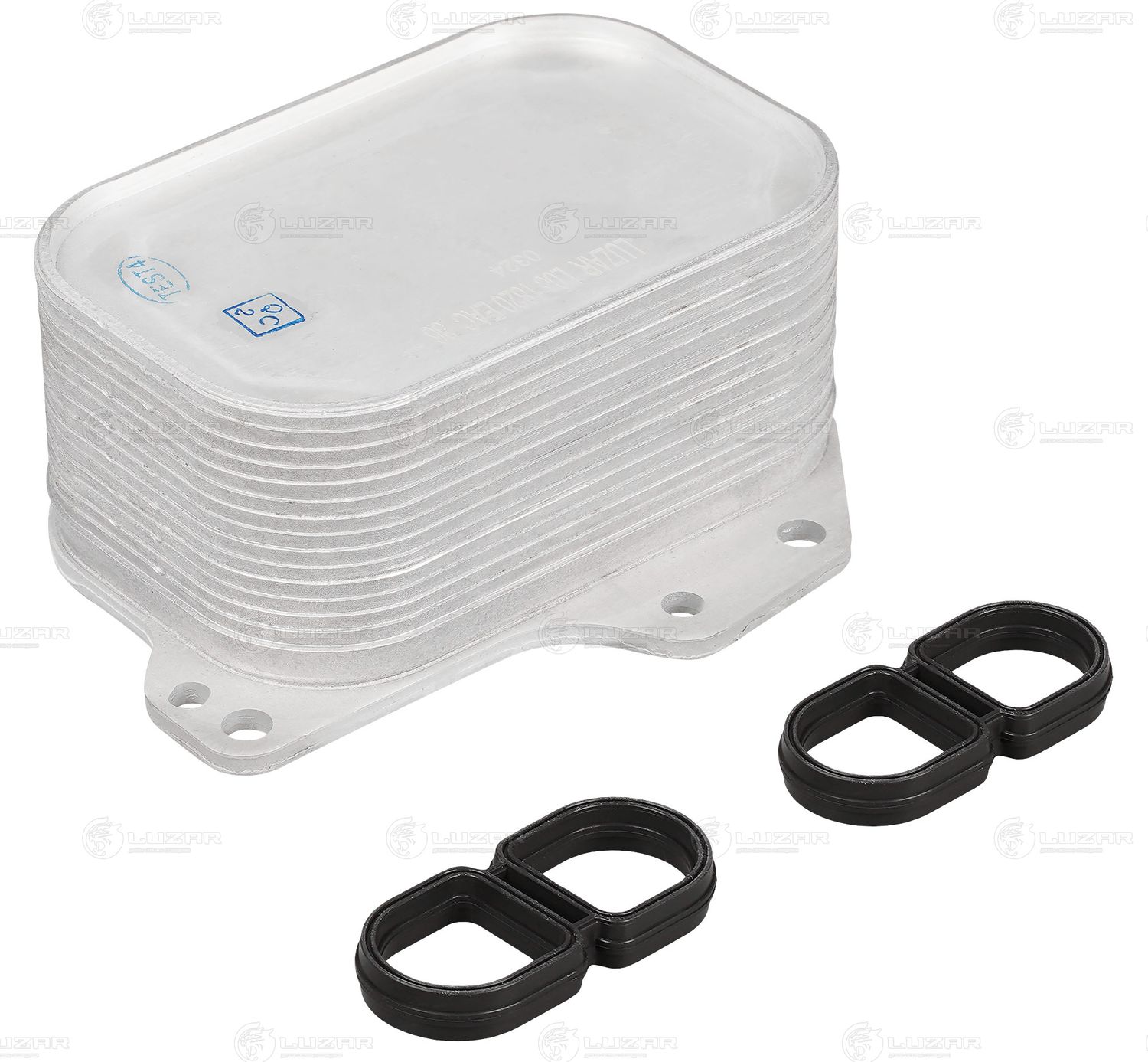 Радиатор масляный (маслоохладитель) для двигателя Luzar. Артикул LOc 1820