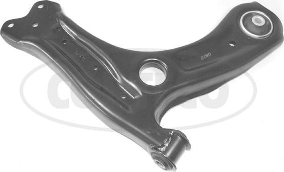 Поперечный рычаг передней подвески Corteco правый нижний для Skoda Rapid I 2012-2019. Артикул 49400036