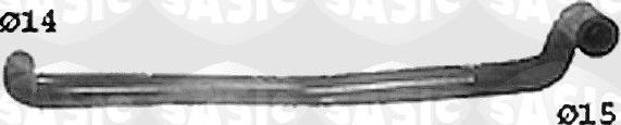 Патрубок радиатора (системы охлаждения) Sasic. Артикул SWH0363