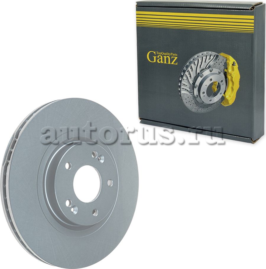 Диск тормозной передний (Ganz). Артикул GIJ10018