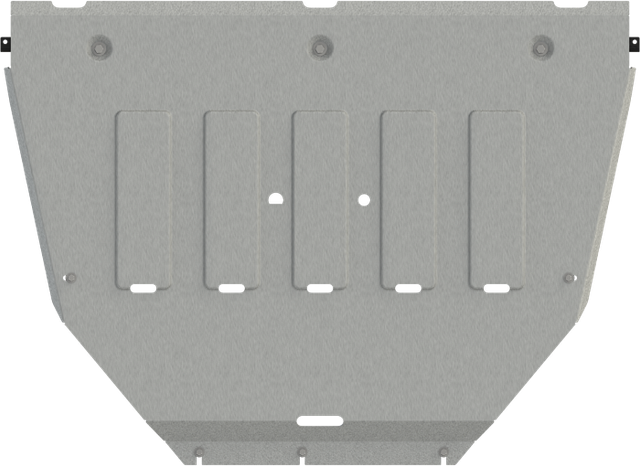 Защита алюминиевая Шериф (3 мм) для картера и КПП Exeed RX 2023-2026. Артикул 28.6058