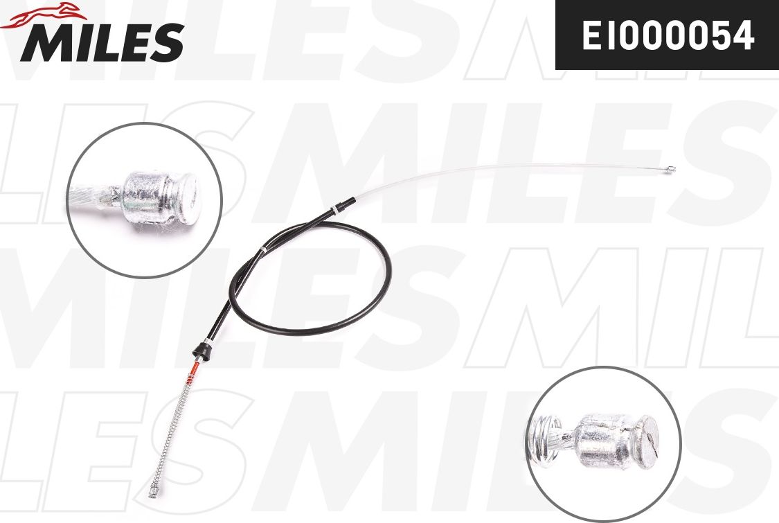 Трос ручника (тросик ручного тормоза) Miles. Артикул EI000054