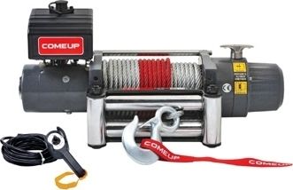 Лебёдка электрическая 12V COMEUP DV-12 light 12000 lbs 5443 кг (EAC) (стальной трос). Артикул 850018