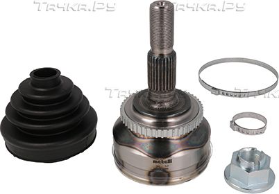 Шрус наружный (граната) Metelli передний для Volvo S80 I 1998-1998. Артикул 15-1368